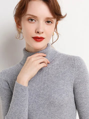 Alice - Einfacher Rollkragenpullover 1