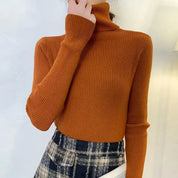 Alice - Einfacher Rollkragenpullover 11