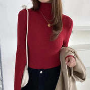 Alice - Einfacher Rollkragenpullover 8