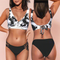 Bikini Damskie z Wiązanym Dołem i Kopertową Górą - Stylowy Wybór na Plażę 5