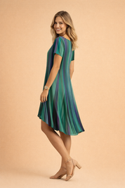JENNY | Sukienka w stylu boho z gradientem