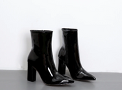 Botki Damskie z Arch Support na Stabilnym Słupku, Eleganckie i Stylowe, Idealne na Każdą Okazję 0