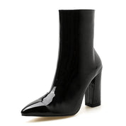 Botki Damskie z Arch Support na Stabilnym Słupku, Eleganckie i Stylowe, Idealne na Każdą Okazję 1