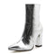 Botki Damskie z Arch Support na Stabilnym Słupku, Eleganckie i Stylowe, Idealne na Każdą Okazję 4