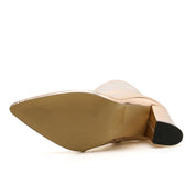 Botki Damskie z Arch Support na Stabilnym Słupku, Eleganckie i Stylowe, Idealne na Każdą Okazję 7
