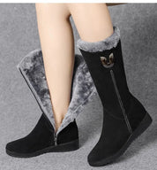 Botki średniej wysokości Tina z arch support na zimę dla kobiet 2
