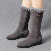 Botki średniej wysokości Tina z arch support na zimę dla kobiet 3
