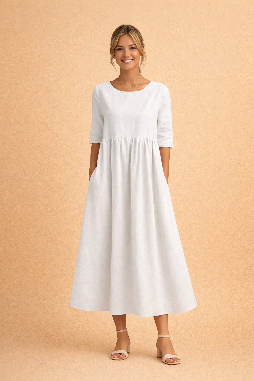 CAITLIN | Oddychająca letnia sukienka