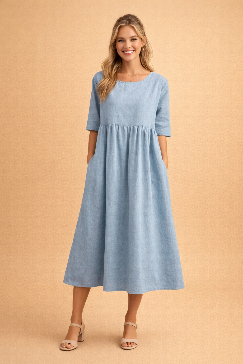 CAITLIN | Oddychająca letnia sukienka