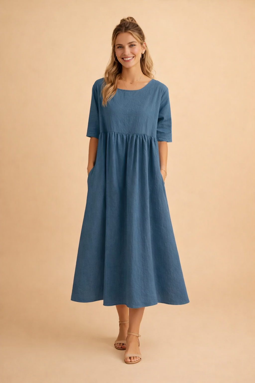 CAITLIN | Oddychająca letnia sukienka