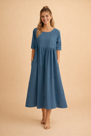 CAITLIN | Oddychająca letnia sukienka