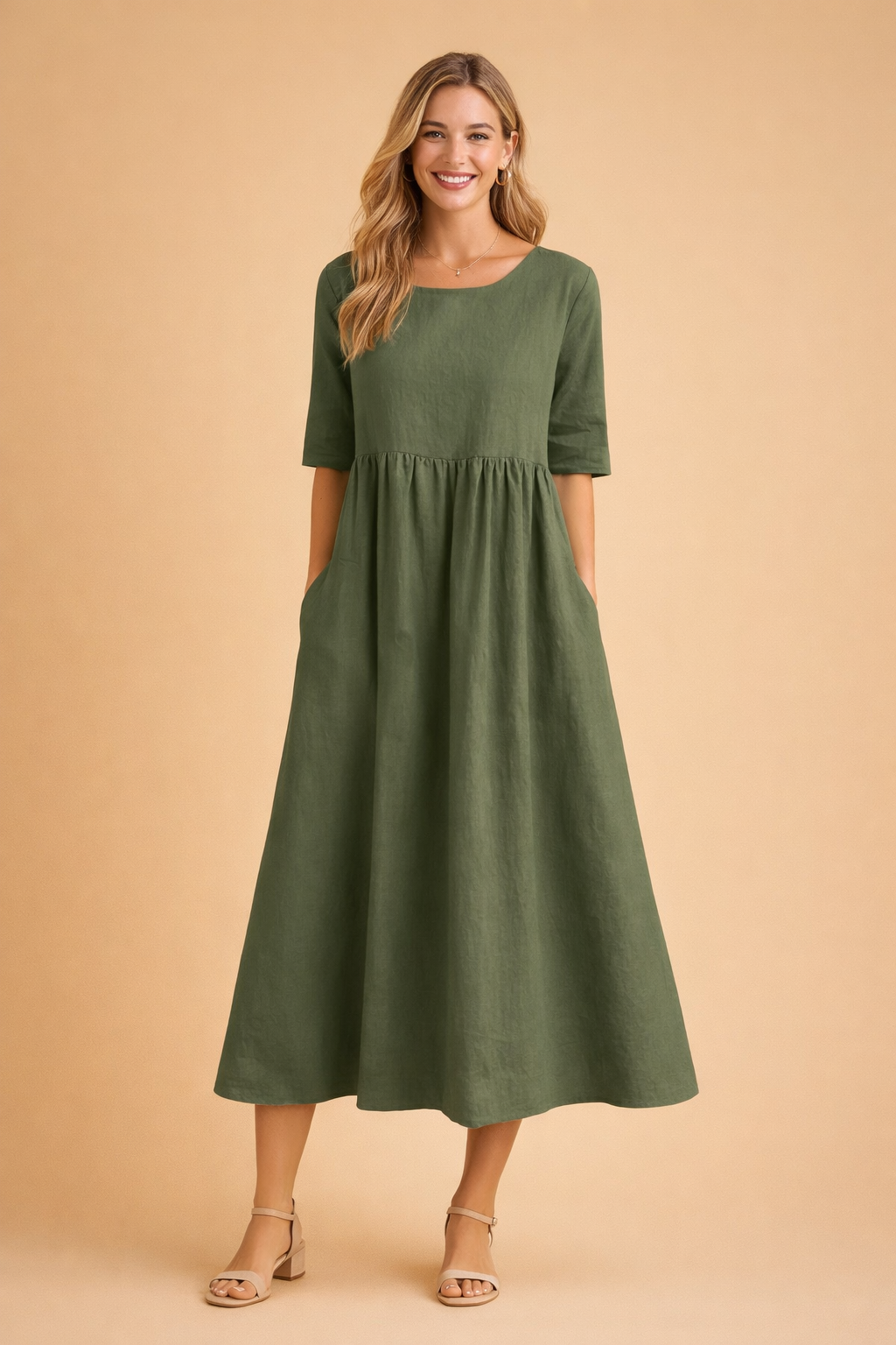 CAITLIN | Oddychająca letnia sukienka