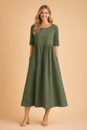 CAITLIN | Oddychająca letnia sukienka