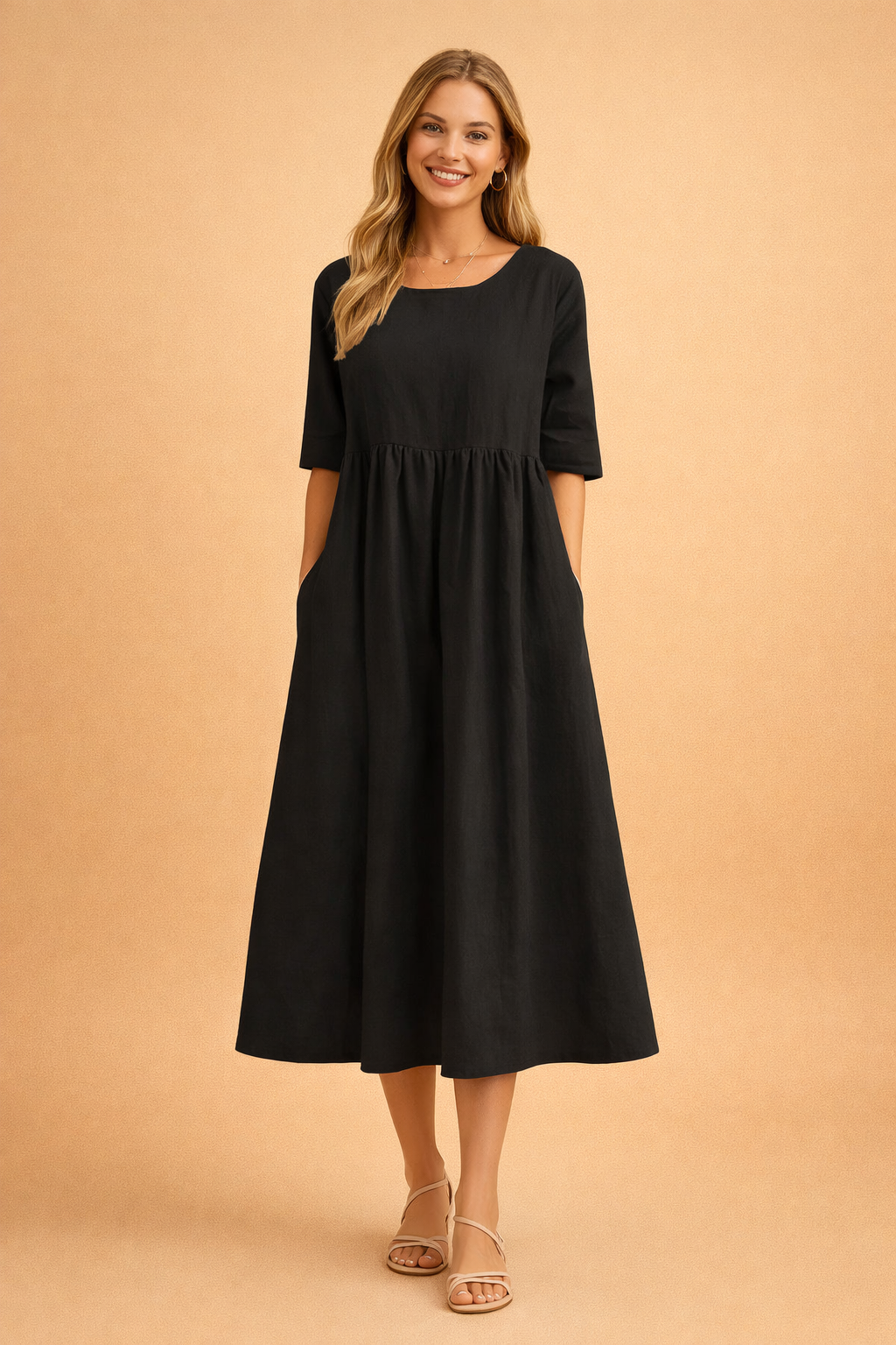 CAITLIN | Oddychająca letnia sukienka