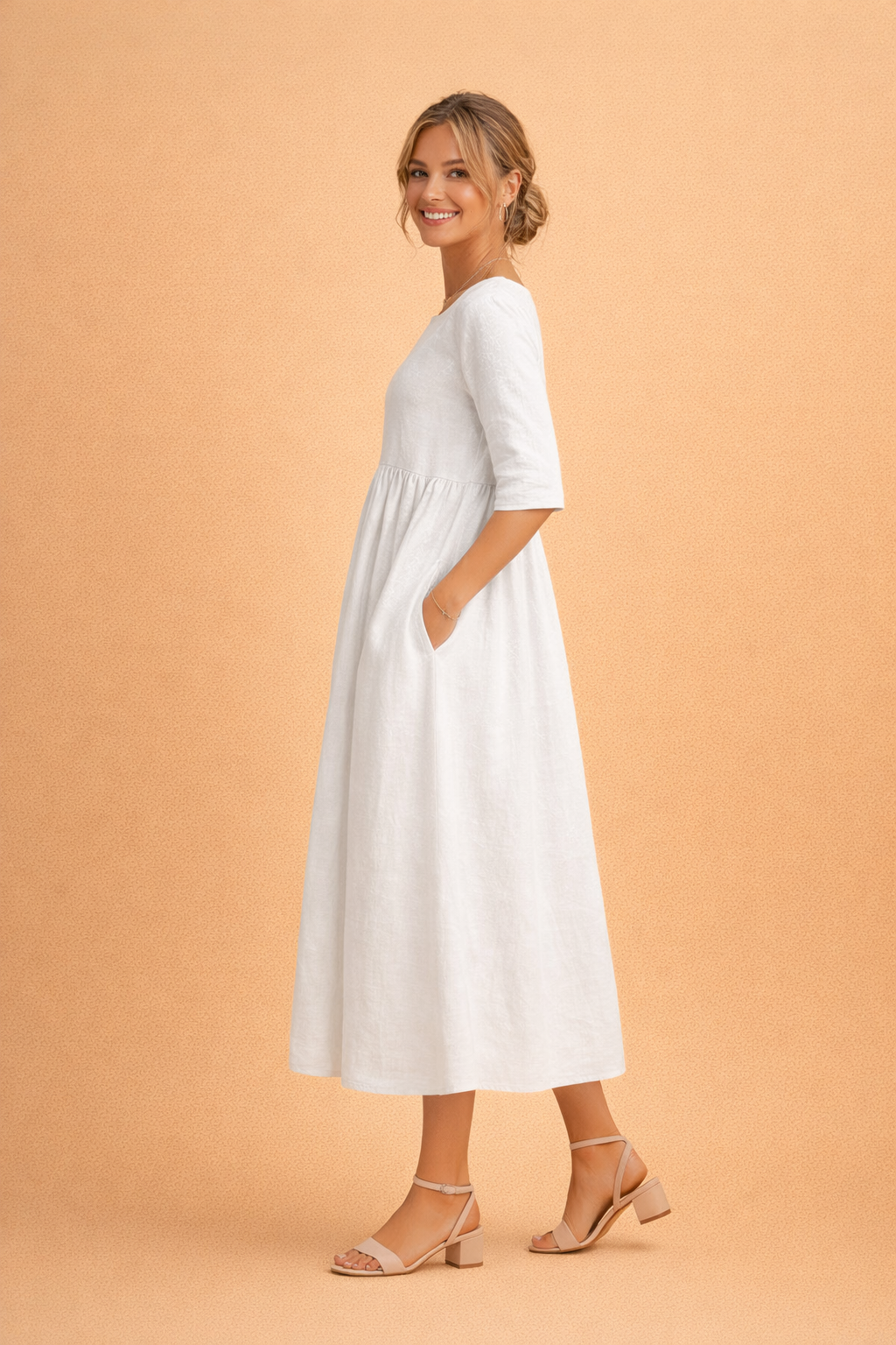 CAITLIN | Oddychająca letnia sukienka