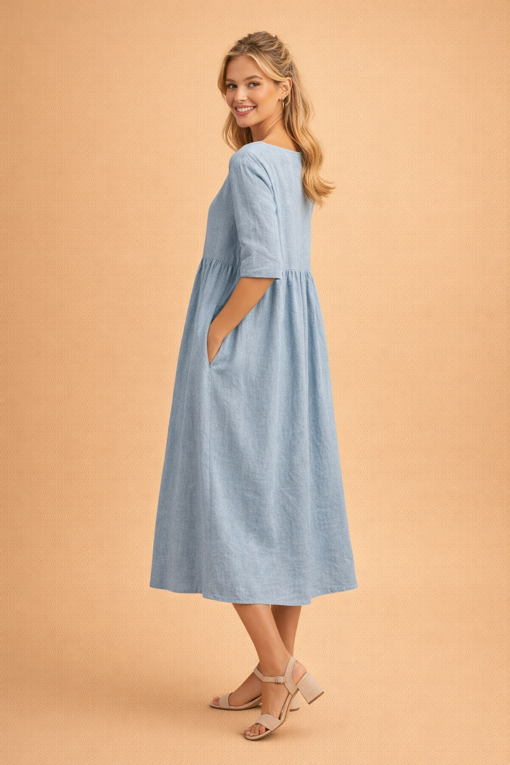 CAITLIN | Oddychająca letnia sukienka