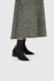Czarne Szpilki Damskie Ortopedyczne Eleganckie z Wysokim Komfortem, Obcas 4 cm 3