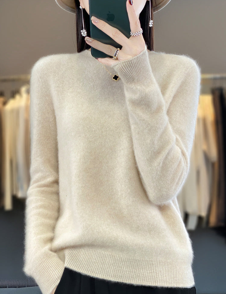 Damski Sweter z Dzianiny o Luźnym Kroju na Zimę Komfortowy i Stylowy 10