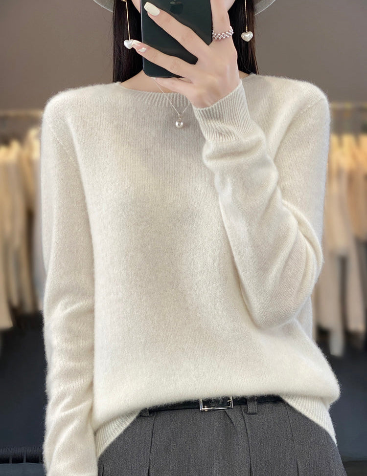 Damski Sweter z Dzianiny o Luźnym Kroju na Zimę Komfortowy i Stylowy 6