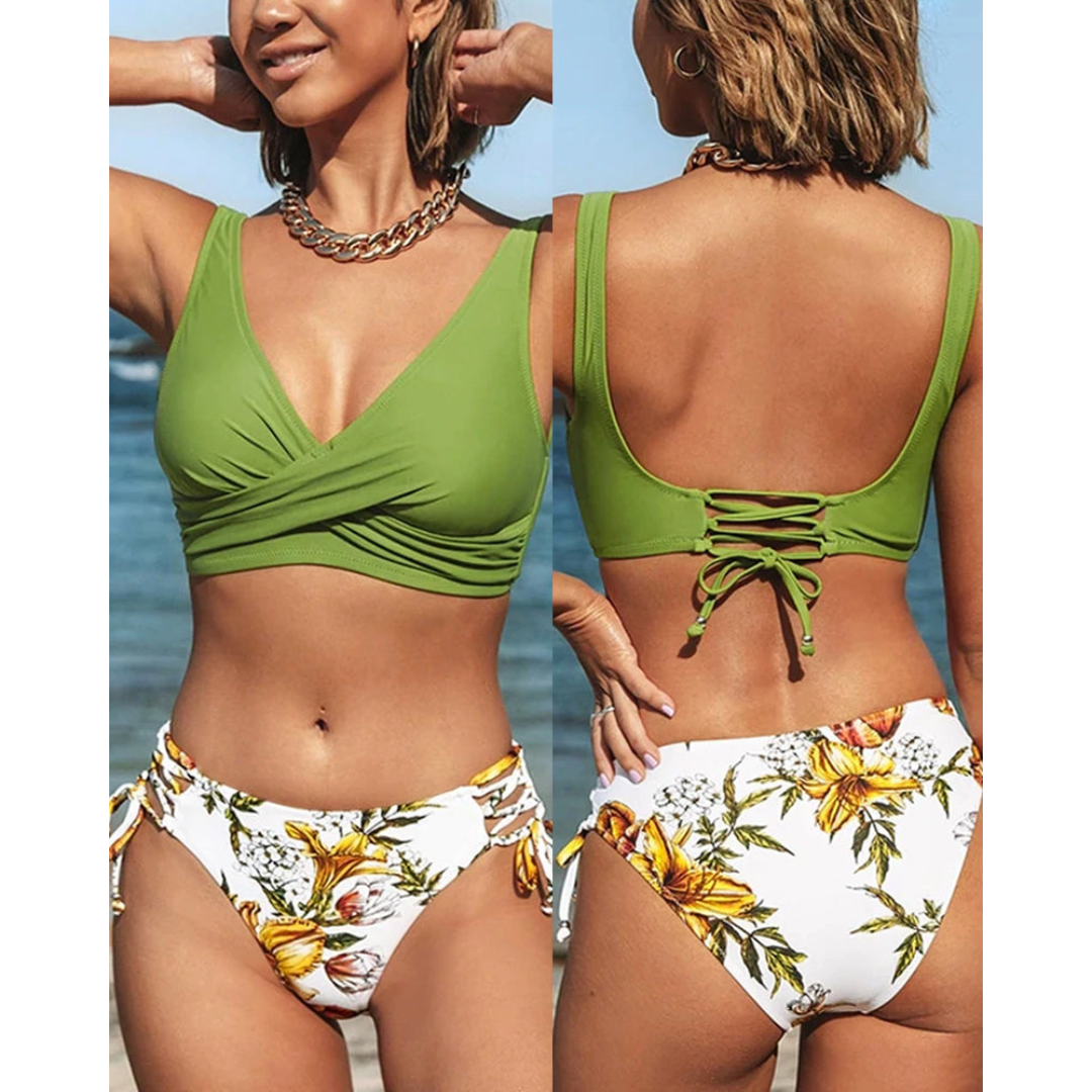 Damskie Bikini w Modnych Kolorach - Stylowy Wybór na Lato i Plażę 3