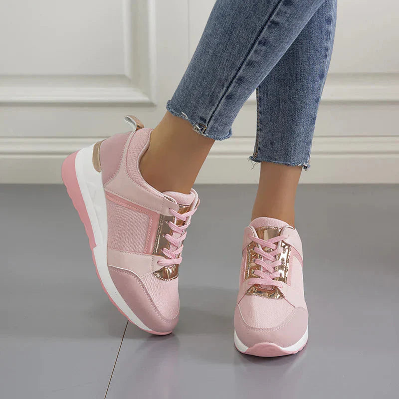 Damskie Sneakersy Ortopedyczne Na Koturnie - Komfort i Styl 5