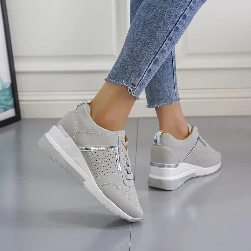 Damskie Sneakersy Ortopedyczne Na Koturnie - Komfort i Styl 6