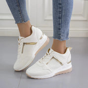 Damskie Sneakersy Ortopedyczne Na Koturnie - Komfort i Styl 7