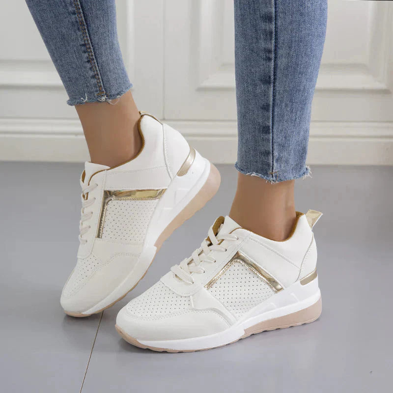 Damskie Sneakersy Ortopedyczne Na Koturnie - Komfort i Styl 7