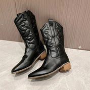 EVELYN | Retro kowbojskie buty w stylu western 2