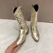 EVELYN | Retro kowbojskie buty w stylu western 4