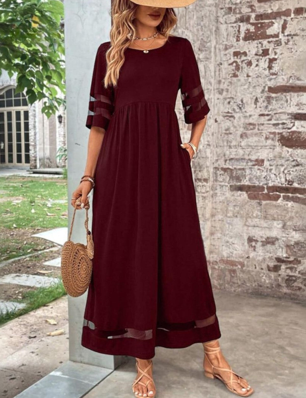 Elegancka Sukienka Maxi Letnia - Idealna na Lato, Sukienki Maxi Długie na Każdą Okazję 1