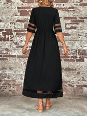 Elegancka Sukienka Maxi Letnia - Idealna na Lato, Sukienki Maxi Długie na Każdą Okazję 4