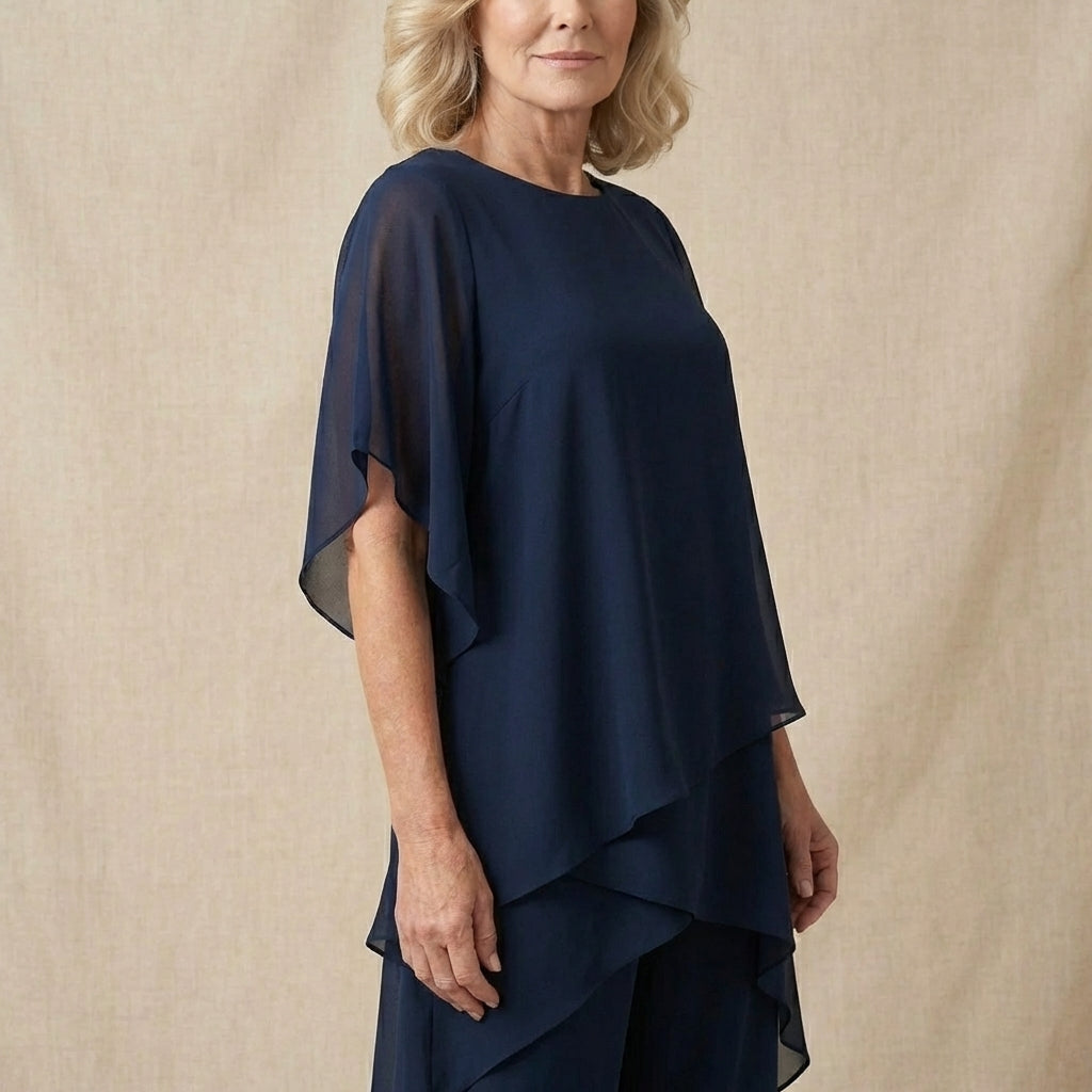 Elegancki Zestaw Warstwowy Aine dla Kobiet - Stylowy i Komfortowy 2