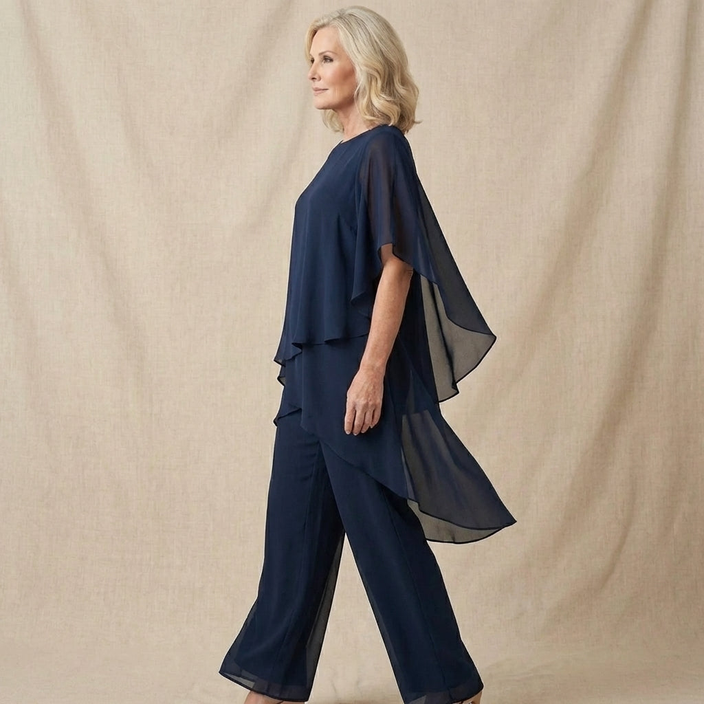 Elegancki Zestaw Warstwowy Aine dla Kobiet - Stylowy i Komfortowy 3