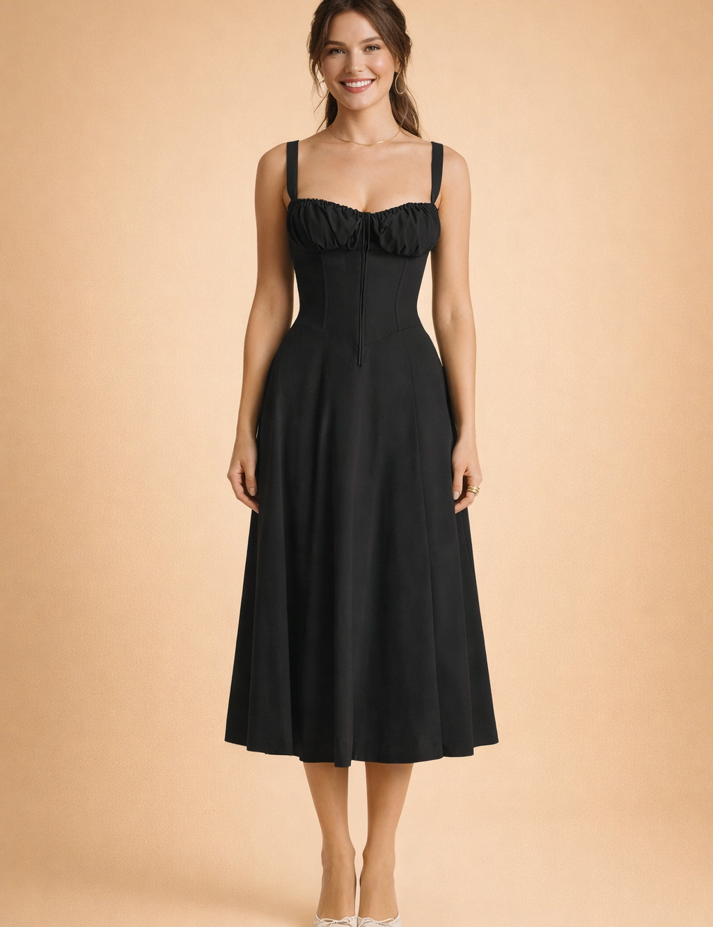 BETTY | Elegancka sukienka z talią