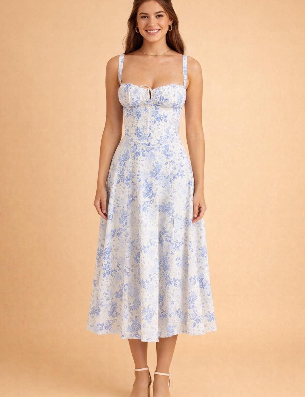 BETTY | Elegancka sukienka z talią