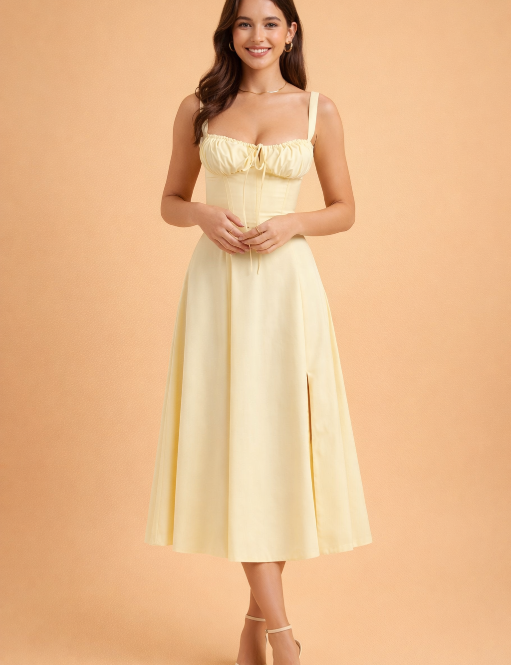 BETTY | Elegancka sukienka z talią