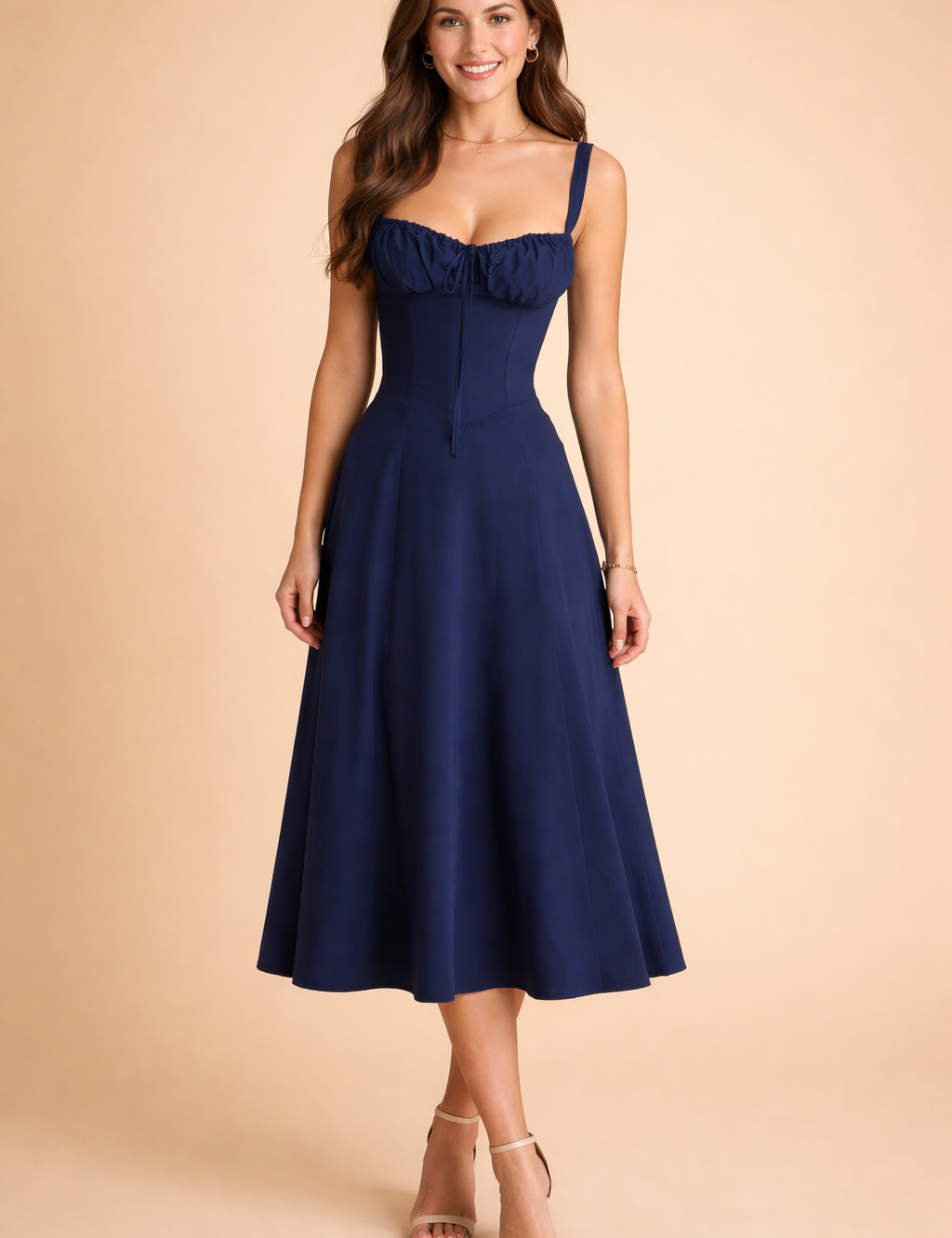 BETTY | Elegancka sukienka z talią