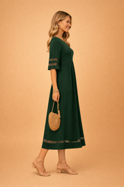 CAMOGLI | Elegancka sukienka maxi
