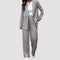Emilia | Damen Taillierter Zweireihiger Hosenanzug mit Weiter Hose 6