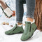Frieda | Damen Gefütterte Ankle Boots Kunstleder Reißverschluss Winterstiefeletten 11