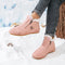 Frieda | Damen Gefütterte Ankle Boots Kunstleder Reißverschluss Winterstiefeletten 9