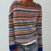 Johanna | Damen Rundhals Strickpullover im Retro-Norweger-Muster 5