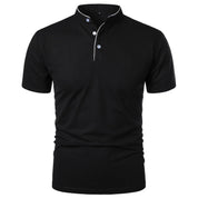Koszulka Polo Męska Elegancka Z Technologią Bez Zmarszczek, Oddychająca, Nowoczesny Krój 1