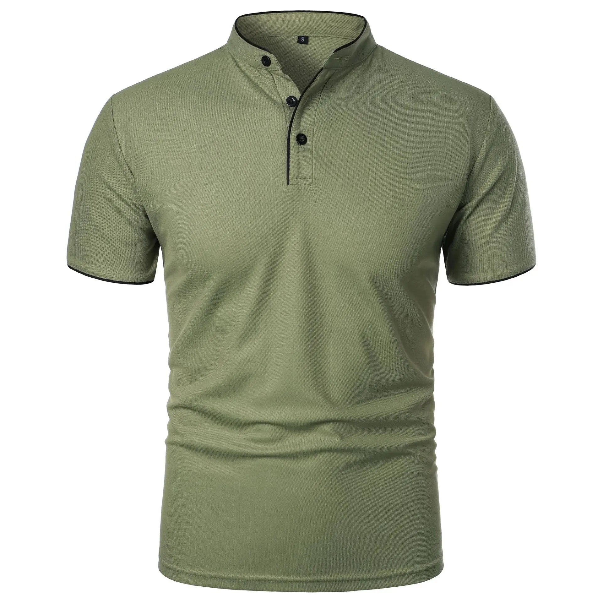 Koszulka Polo Męska Elegancka Z Technologią Bez Zmarszczek, Oddychająca, Nowoczesny Krój 3