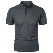 Koszulka Polo Męska Elegancka Z Technologią Bez Zmarszczek, Oddychająca, Nowoczesny Krój 5