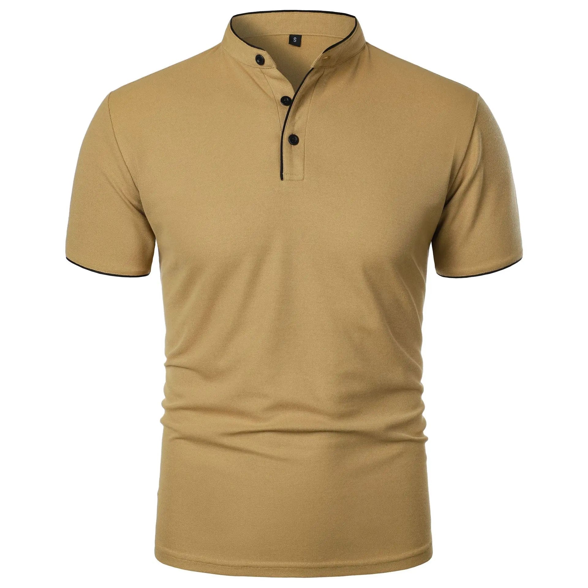 Koszulka Polo Męska Elegancka Z Technologią Bez Zmarszczek, Oddychająca, Nowoczesny Krój 6