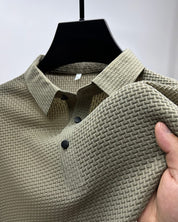 Koszulka Polo Męska Siateczkowa - Oddychająca i Nowoczesny Styl, Idealna na Każdą Okazję 2