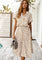 Letnia sukienka maxi z frędzlami - elegancki styl boho dla kobiet 0