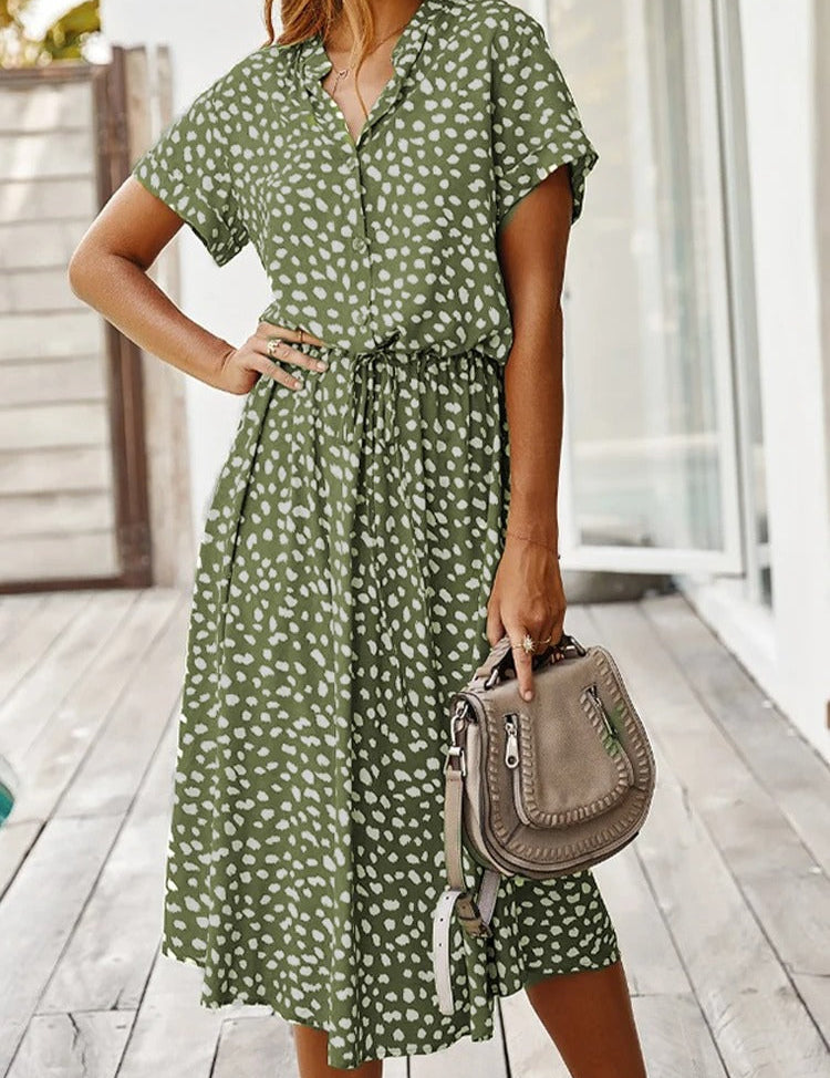 Letnia sukienka maxi z frędzlami - elegancki styl boho dla kobiet 1